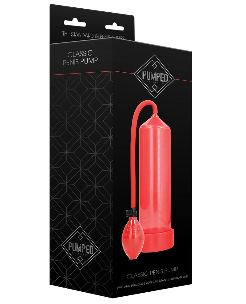 Încărcați imaginea în vizualizatorul Galerie, Pompa pentru penis Shots Pumped Classic - Roșu