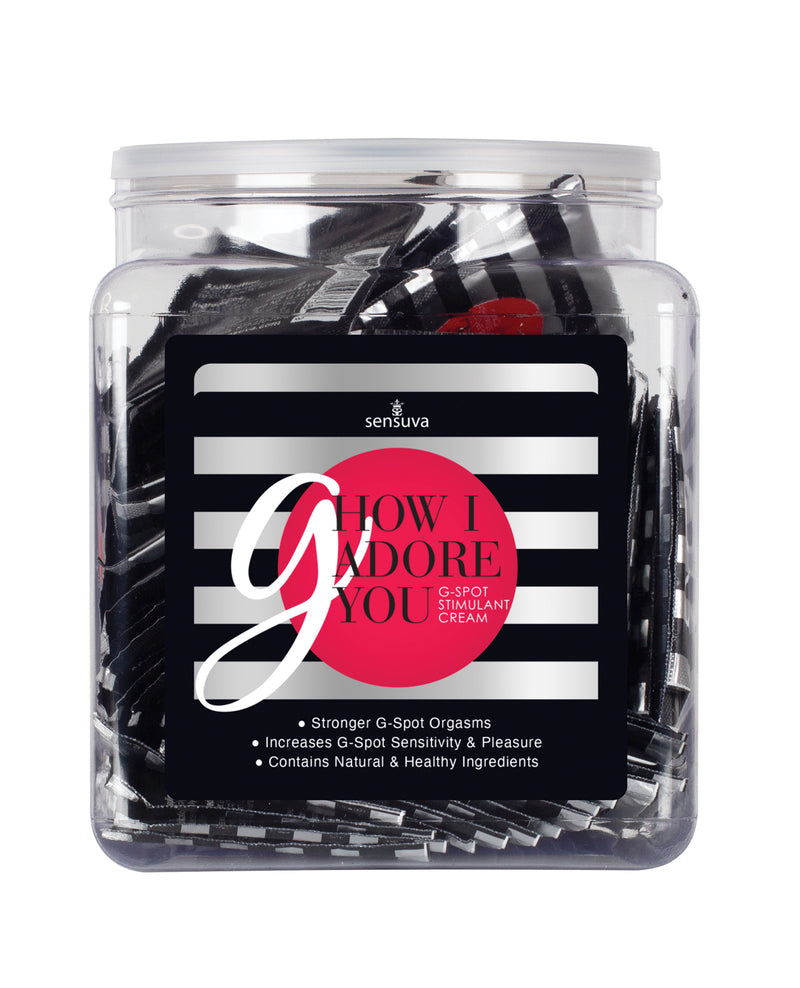Cargue la imagen en el visor de la galería, Crema para Mejorar el Punto G G How I Adore You - Tubo con 100 Sobres de Uso Único