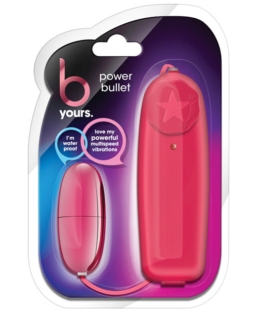 Load image into Gallery viewer, Blush B Yours Power Bullet Vibrator Cerise For Clitoral Stimulation
