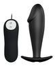 Load image into Gallery viewer, Pretty Love Vibrating Penis Shaped Butt Plug - Black