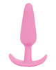 Load image into Gallery viewer, Mood Naughty Butt Plug Small Pink Velvet Touch Silicone