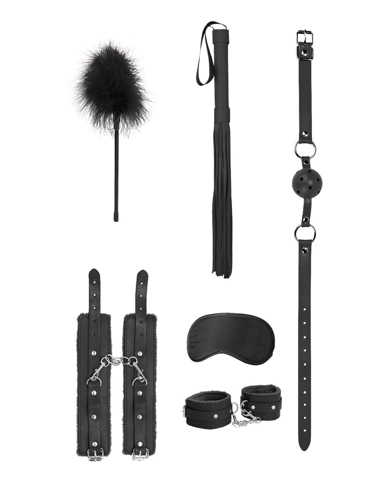 Încărcați imaginea în vizualizatorul Galerie, Shots Ouch Beginners Bondage Kit - Black