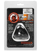 Cargue la imagen en el visor de la galería, Anillo para pene Oxballs Atomic Jock Tri Sport 3 anillos - Negro