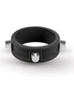 Load image into Gallery viewer, Rebel Cock Ring w/Studs - Black