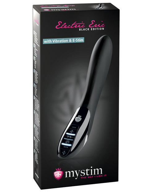 Bild in den Galerie-Viewer laden, Mystim Electric Eric eStim Vibrator Schwarze Edition - Schwarz
