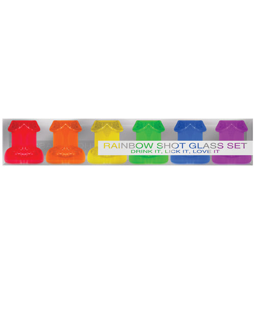 Bild in den Galerie-Viewer laden, Rainbow Shot Glass Set Kheper Games 1.5 Oz Capacity