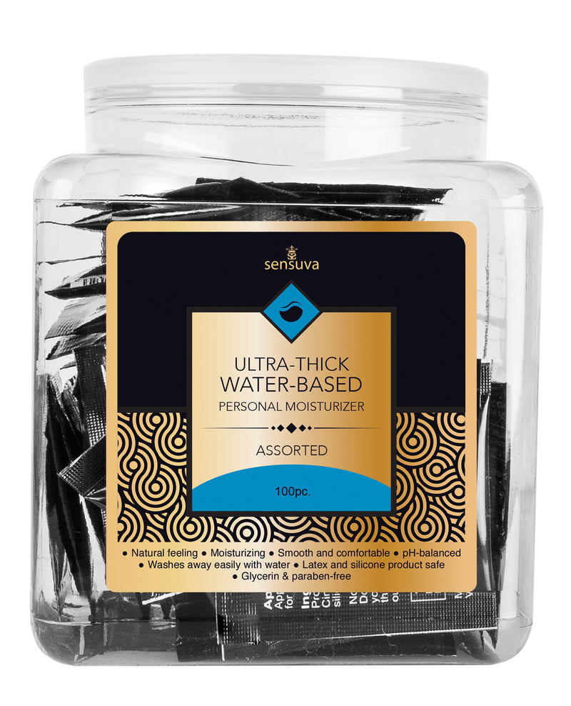 Load image into Gallery viewer, Sensuva Ultra Thick Water Based Tub - Asst. Tub of 100