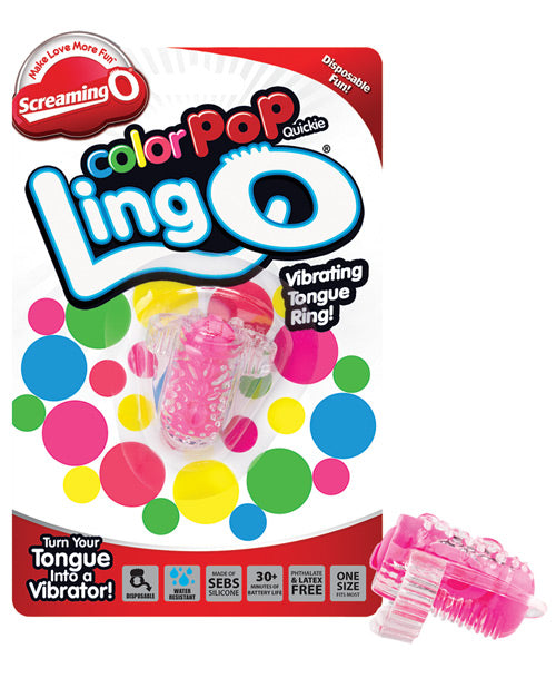 Load image into Gallery viewer, Screaming O Color Pop Quickie LingO - Pink