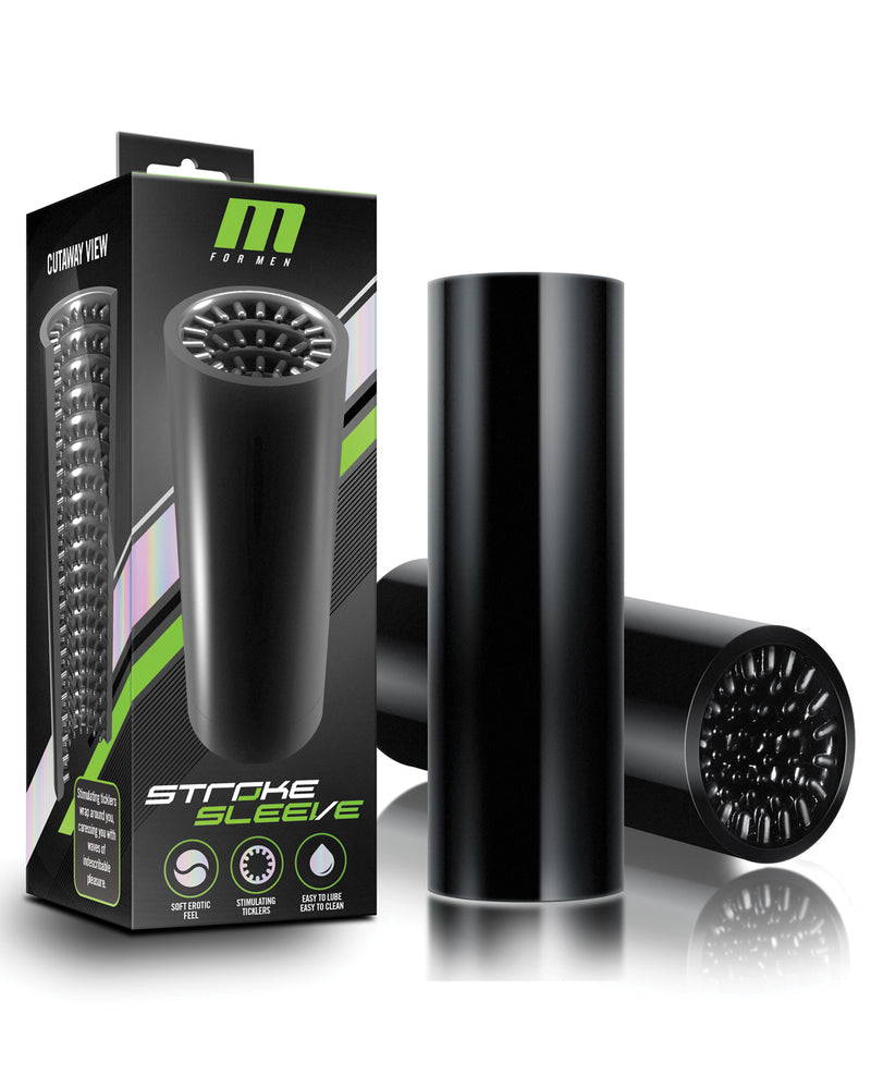 Cargue la imagen en el visor de la galería, Manga Stroke Blush M para Hombre - Negro