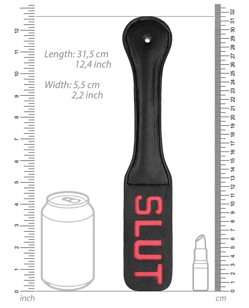 Cargue la imagen en el visor de la galería, Shots Ouch Slut Paddle - Black