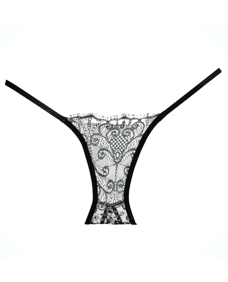 Încărcați imaginea în vizualizatorul Galerie, Chilot Adore Lace Enchanted Belle Negru O/S