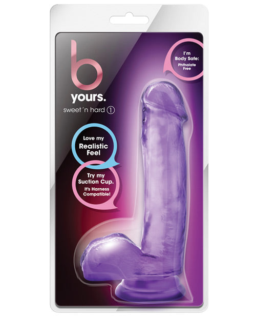 Load image into Gallery viewer, Blush B Yours Sweet n Hard 1 w/Suction Cup - Purple