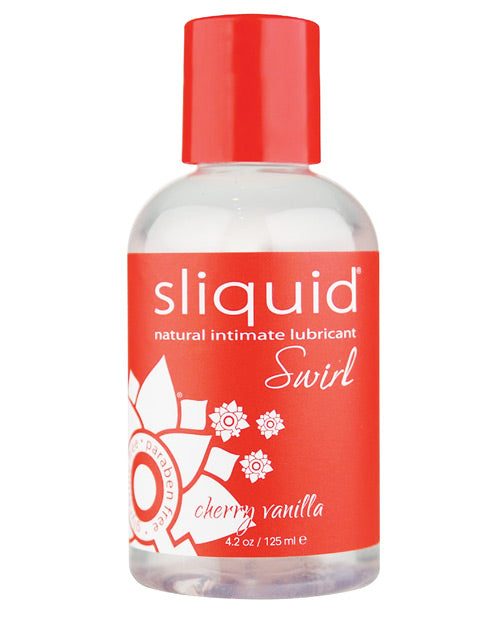 Cargue la imagen en el visor de la galería, Sliquid Naturals Swirl Lubricant - 4.2 oz Cherry Vanilla