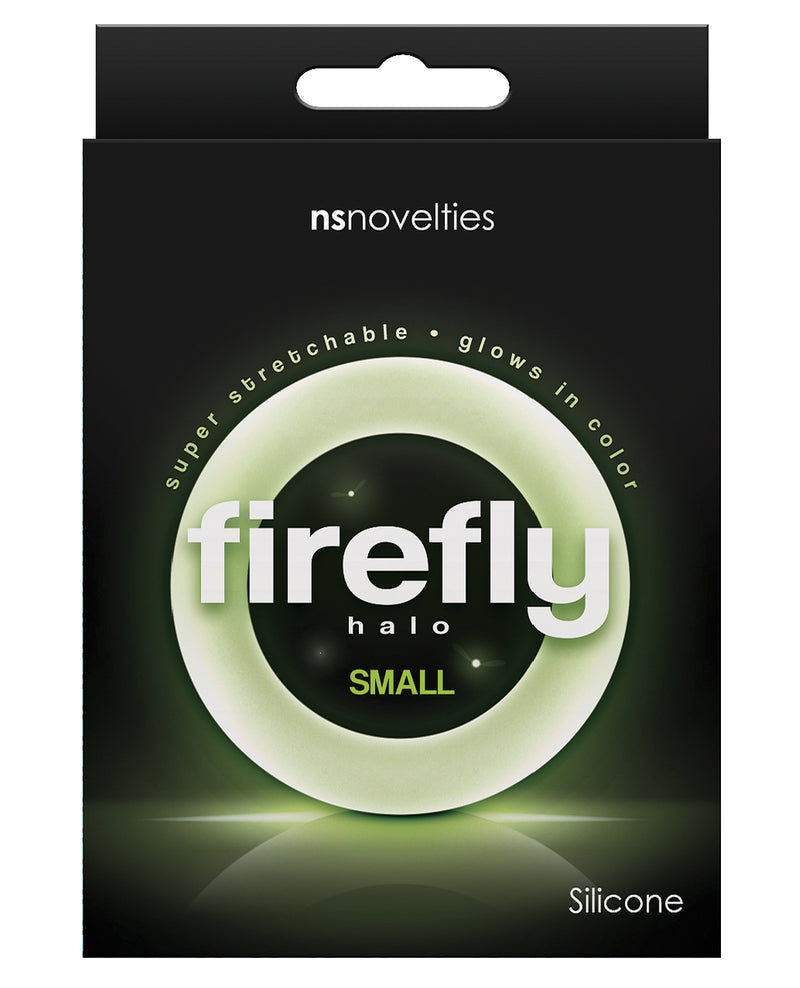 Încărcați imaginea în vizualizatorul Galerie, Firefly Halo Small Clear Silicone Glow In The Dark Cock Ring