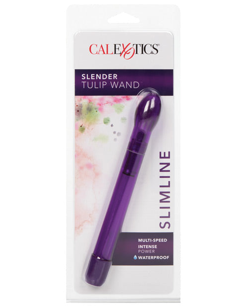 Carica l'immagine nel visualizzatore Galleria, Bacchetta Sottile a Forma di Tulipano 6.5" - Viola