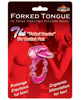 Cargue la imagen en el visor de la galería, Anillo de Placer Vibratorio Extremo Forked Tongue - Magenta