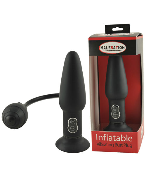 Load image into Gallery viewer, MALESATION Vibrating Inflatable Butt Plug