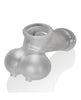Lataa kuva gallerian katseluohjelmaan, Oxballs Sackjack Wearable Jack Off Sheath - Clear Frost