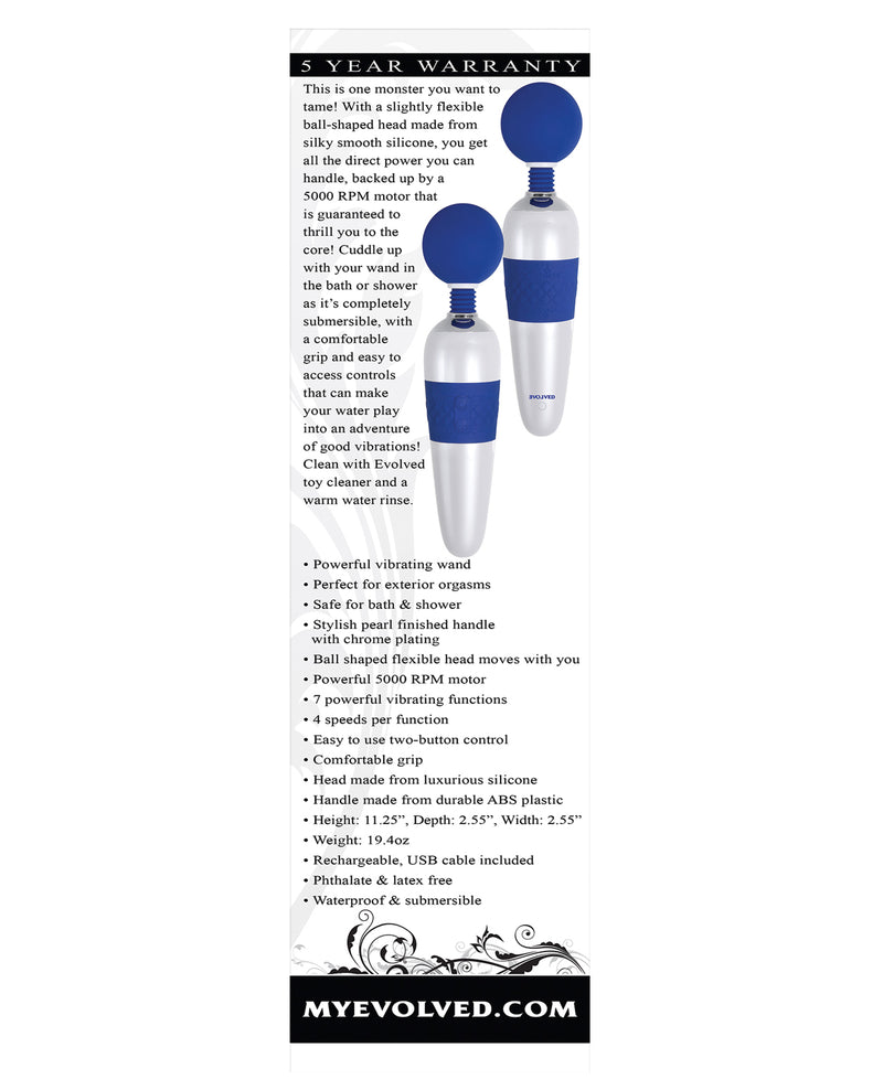 Carica l'immagine nel visualizzatore Galleria, Bacchetta Evolved On The Dot - Blu