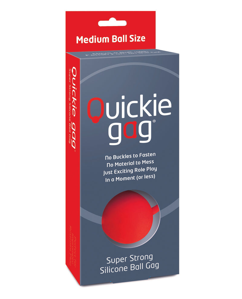 Charger l'image dans la visionneuse de la galerie, Quickie Ball Gag Medium - Red