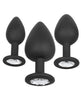 Load image into Gallery viewer, Silicone Gem Anal Kit - Black