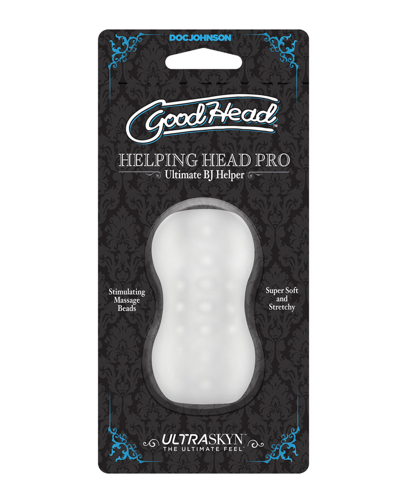 Carica l'immagine nel visualizzatore Galleria, GoodHead Helping Head Pro ULTRASKYN Stroker - Frost
