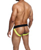 Load image into Gallery viewer, Male Basics Neon Jockstrap Neon Yellow SM