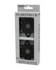 Load image into Gallery viewer, Nipplicious Starstruck Leather Pasties w/Studs & Nipple Hole - Black