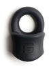 Load image into Gallery viewer, Sport Fucker Silicone Baller Ring - Black