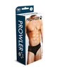Lataa kuva gallerian katseluohjelmaan, Prowler Lace Open Back Brief - Black SM