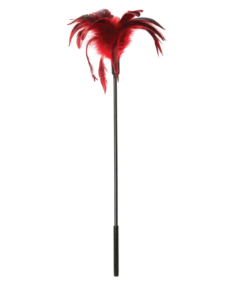Charger l'image dans la visionneuse de la galerie, Sportsheets Body Tickler Étoile de Plumes Éclatante - Rouge