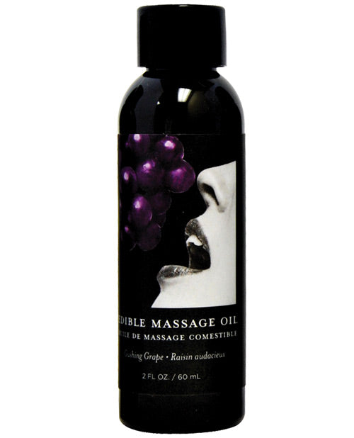 Afbeelding laden in Galerijviewer, Earthly Body Eetbare Massageolie - 2 oz Druif