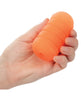 Carica l'immagine nel visualizzatore Galleria, Pop Sock Ribbed Masturbator - Orange