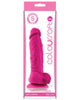 Cargue la imagen en el visor de la galería, ColourSoft consolador suave de silicona de 5" - rosa