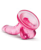 Load image into Gallery viewer, Blush Naturally Yours 4 Inch Mini Cock Pink Real Feel Suction Base