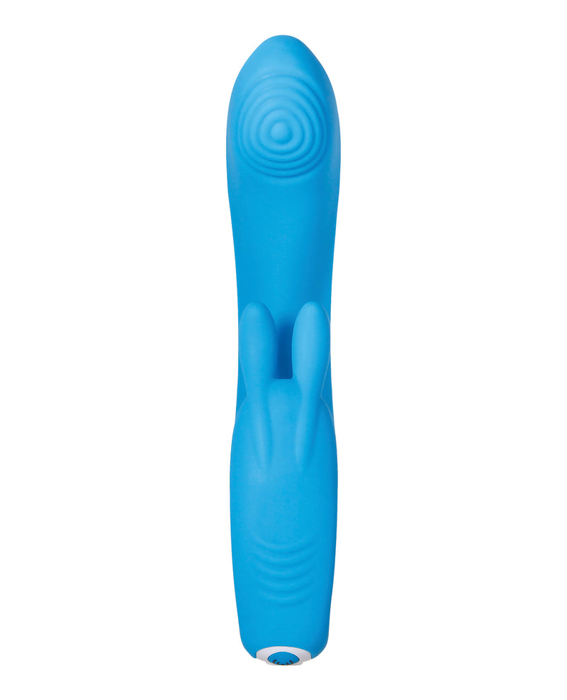Încărcați imaginea în vizualizatorul Galerie, Evolved Sea Breeze Bunny Reîncărcabil Dual Stim - Albastru