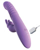 Load image into Gallery viewer, Fantasy For Her Ultimate Thrusting Silicone Rabbit Purple