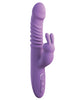 Load image into Gallery viewer, Fantasy For Her Ultimate Thrusting Silicone Rabbit Purple