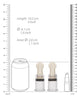 Load image into Gallery viewer, Shots Pumped Nipple Suction Set - Medium Clear