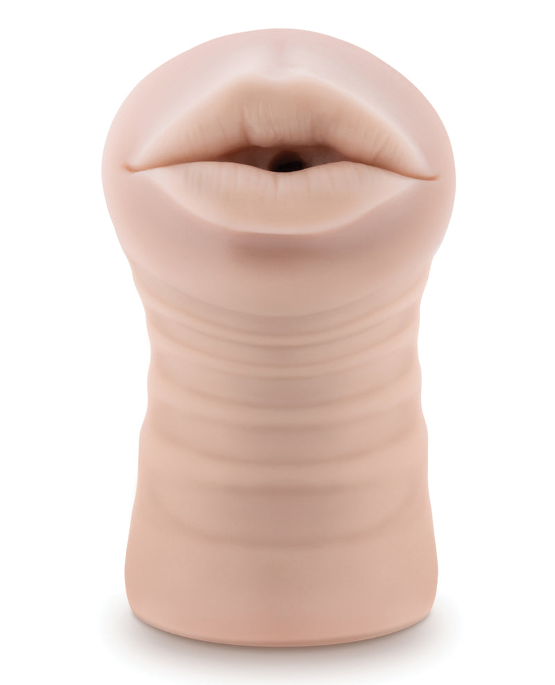 Încărcați imaginea în vizualizatorul Galerie, Blush M For Men Skye Lifelike X5 Vibrating Open Ended Sleeve
