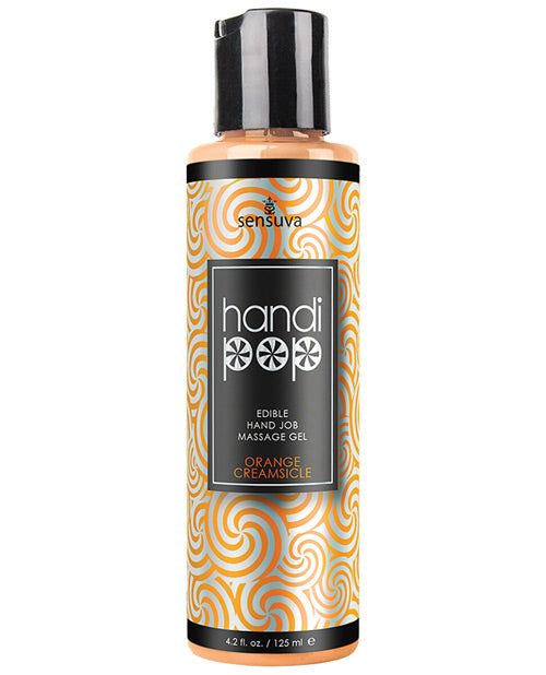 Load image into Gallery viewer, Handipop Hand Job Massage Gel - 4.2 oz Orange Creamsicle