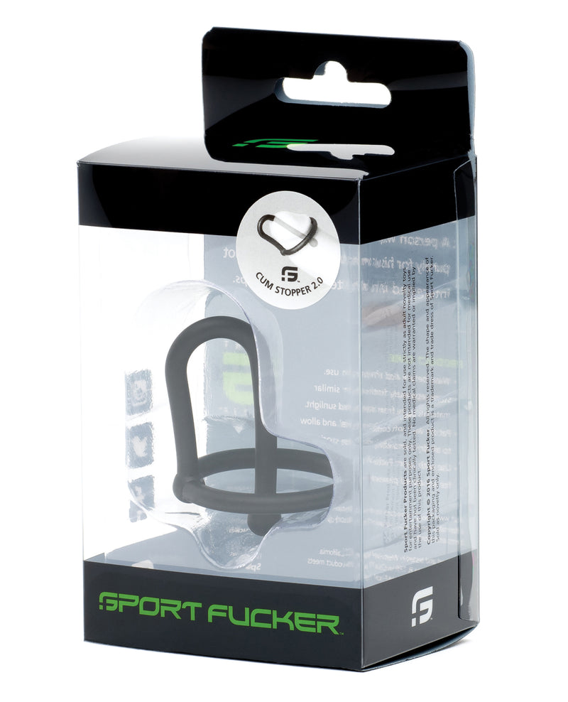 Carica l'immagine nel visualizzatore Galleria, Sport Fucker Cum Stopper 2.0 - Black
