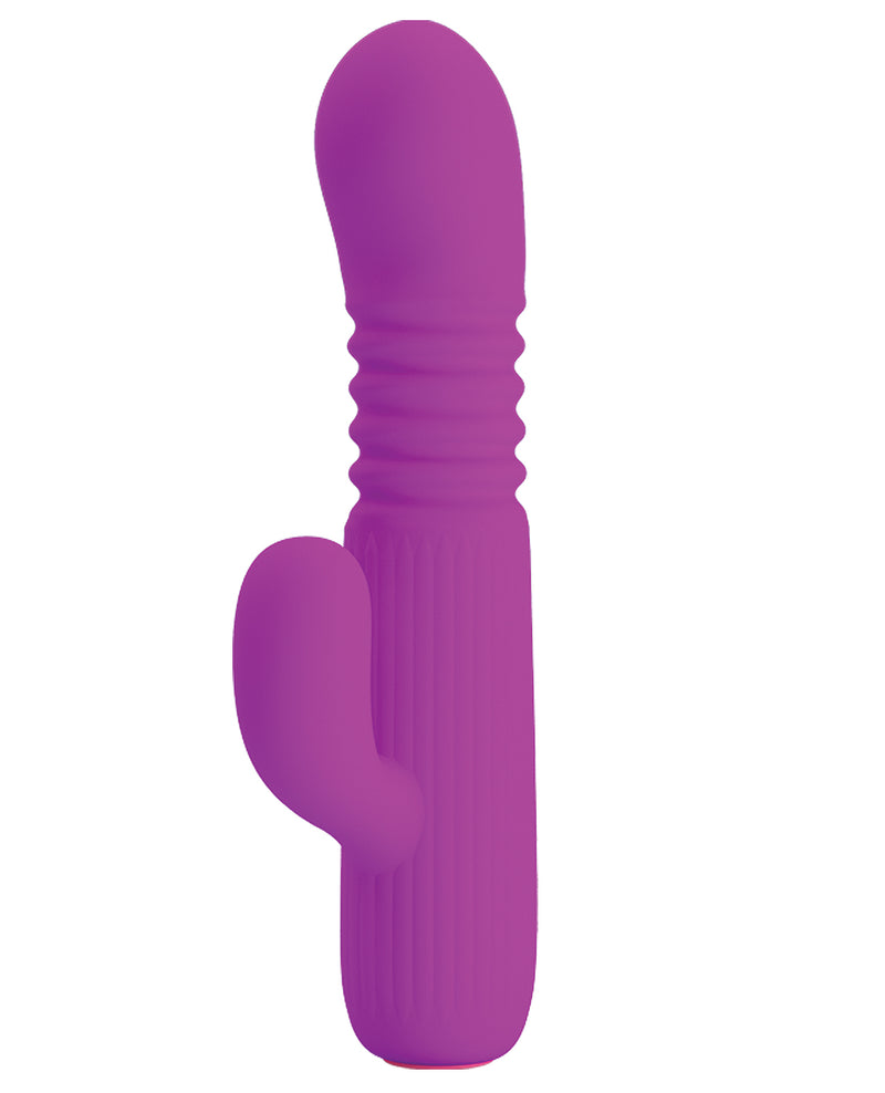 Load image into Gallery viewer, Pretty Love Leopold Mini Thruster Vibe - Fuchsia