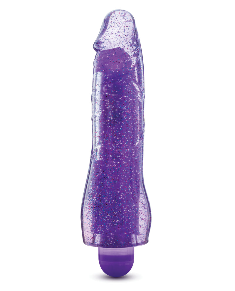 Load image into Gallery viewer, Blush Glow Dicks Glitter Vibrator Molly - Purple