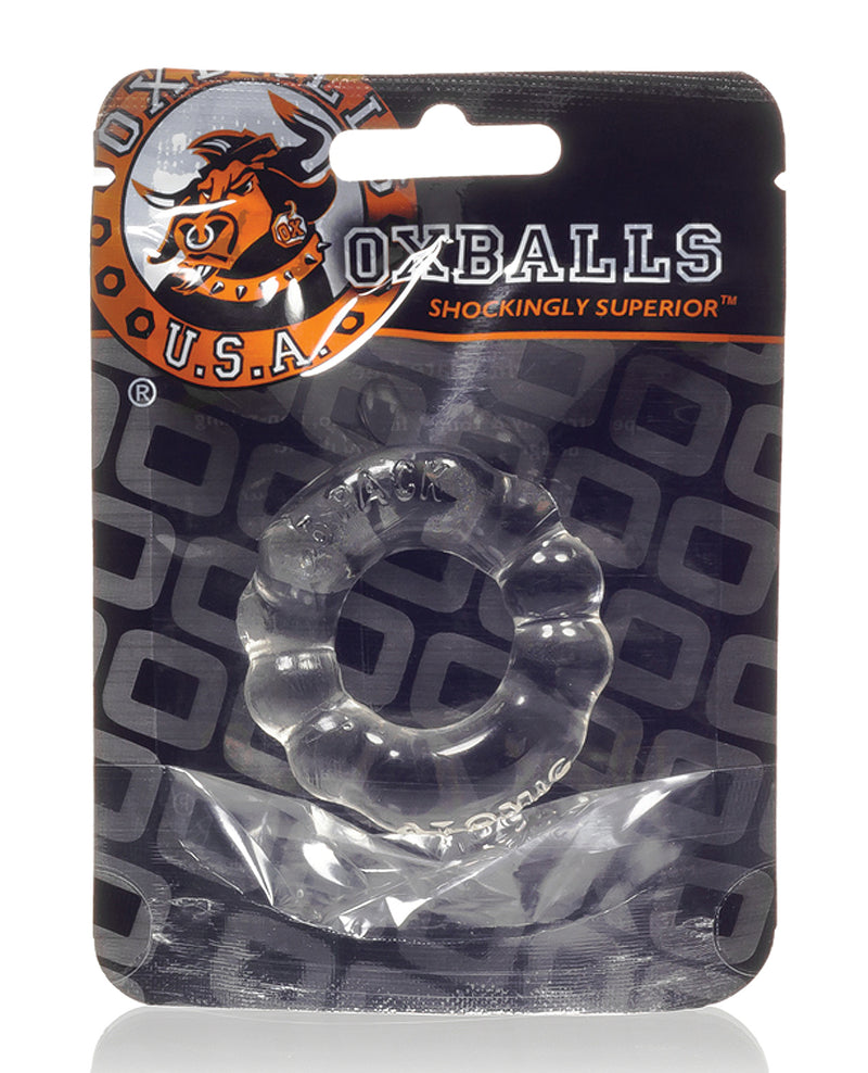 Ladda bilden i Galleri Viewer, Oxballs Atomic Jock 6-Pack Shaped Cockring - Clear