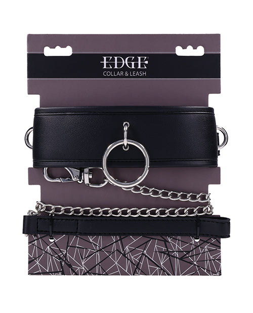 Załaduj obraz do przeglądarki galerii, Edge Collar & Leash - Black