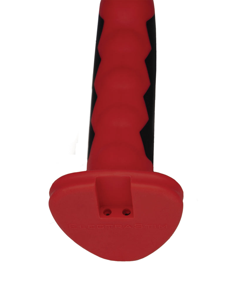 Load image into Gallery viewer, ElectraStim Silicone Fusion Komodo Dildo - Red/Black