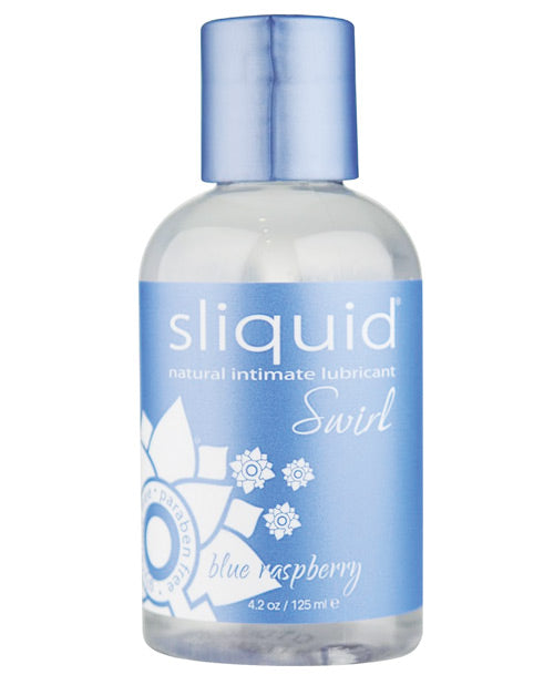 Cargue la imagen en el visor de la galería, Lubricante Sliquid Naturals Swirl - 4.2 oz Frambuesa Azul