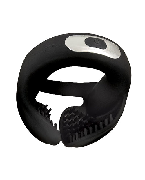 Ladda bilden i Galleri Viewer, Cockpower Scrotum Hugger Cock Ring - Black