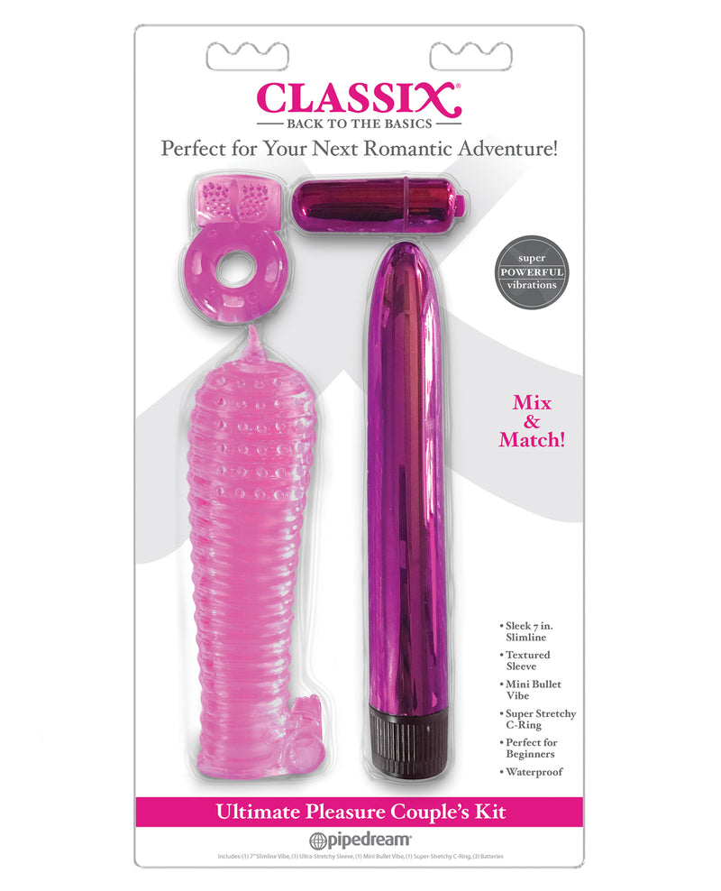 Carregar imagem no visualizador da Galeria, Classix Ultimate Pleasure Couples Kit - Pink